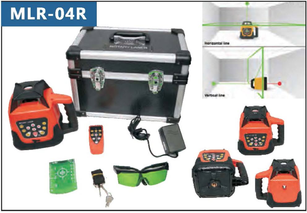 MLR-04R/04RH/04G Rotary Laser